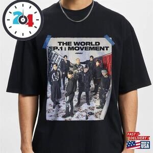 Ateez The World T-Shirt Mingi Shirt Wooyoung Song Min Gi Tee